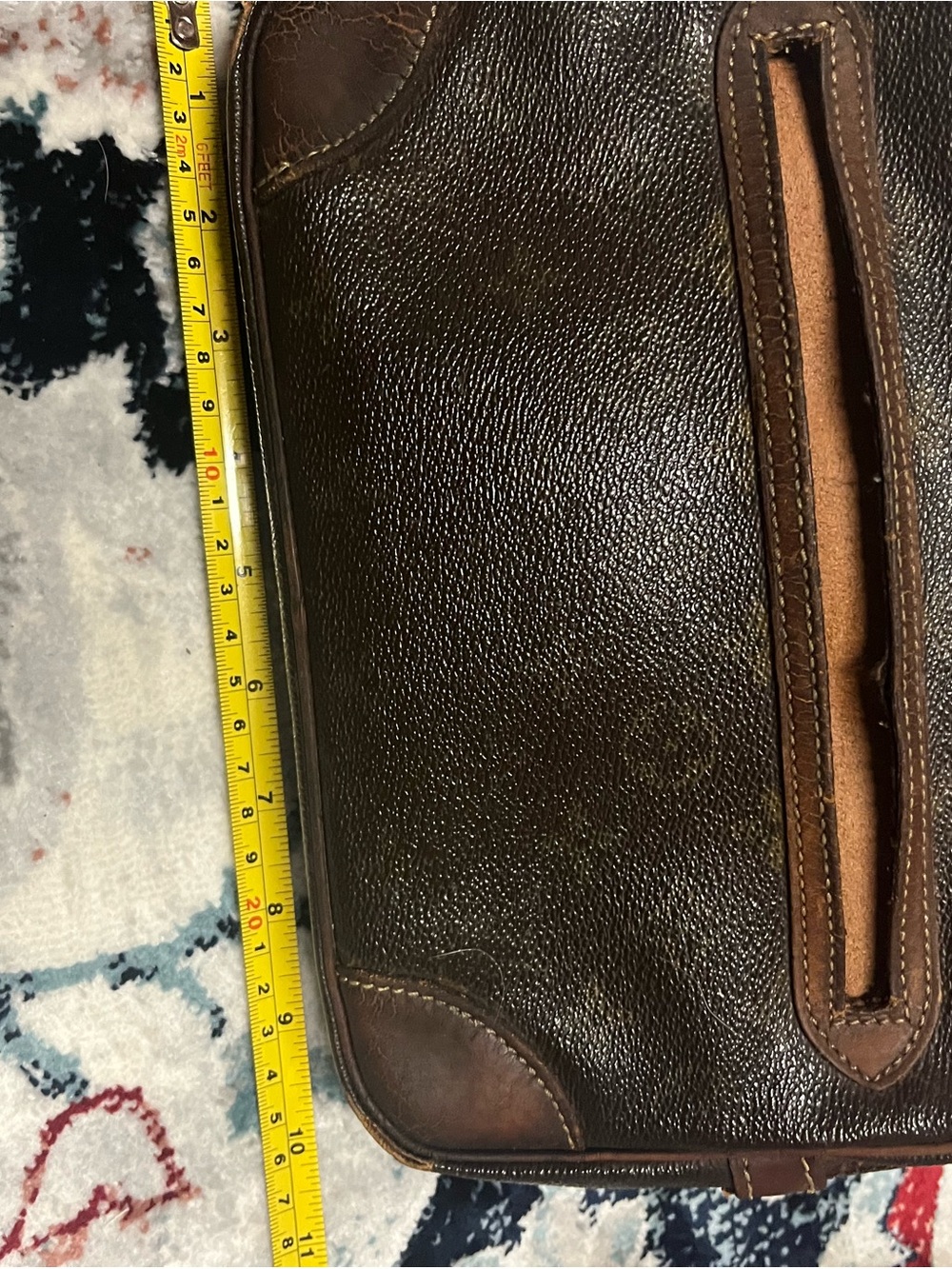 Authentic Vintage Louis Vuitton Monogram Canvas Toiletry Cosmetic Travel Pouch - Picture 10 of 12